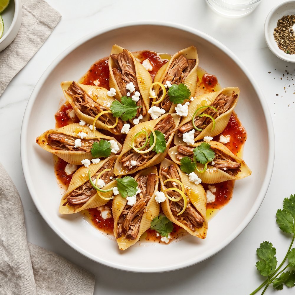 Cozumel-Style Stuffed Shells