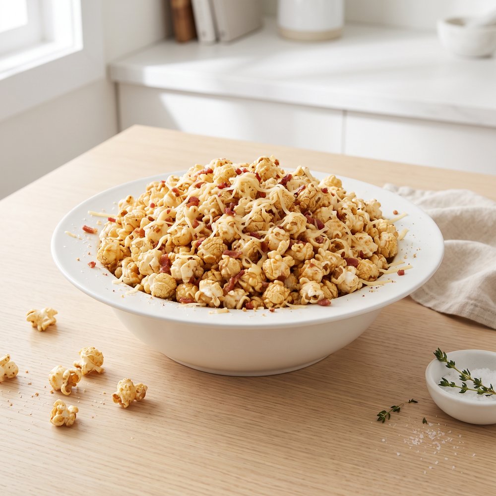 Smoky Bacon Cheddar Popcorn