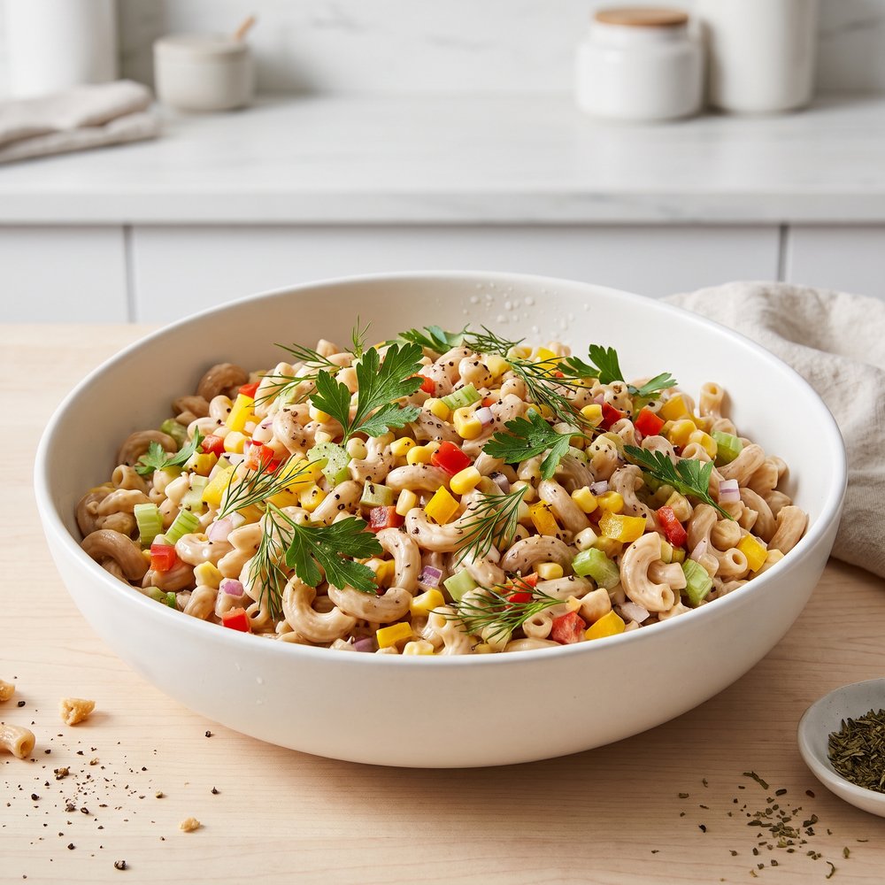 Dairy-Free Creamy Pasta Salad