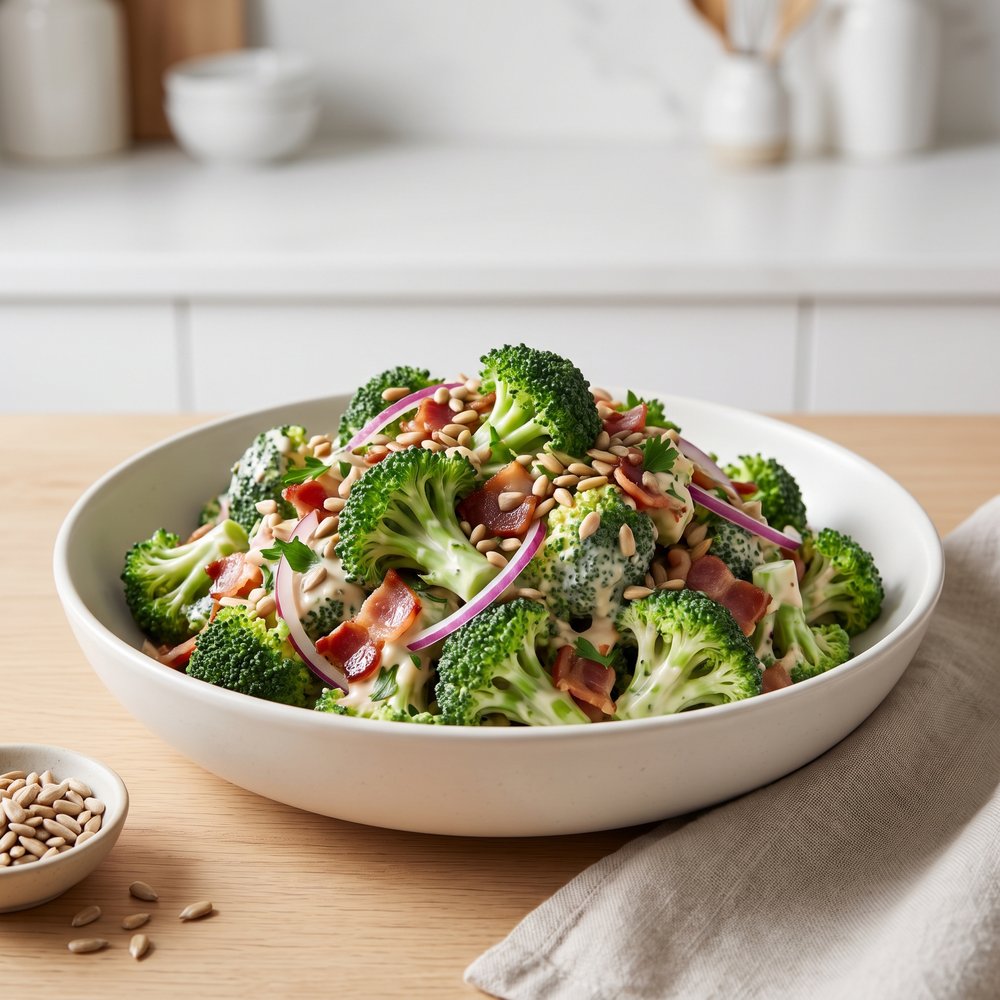 Broccoli and Bacon Salad