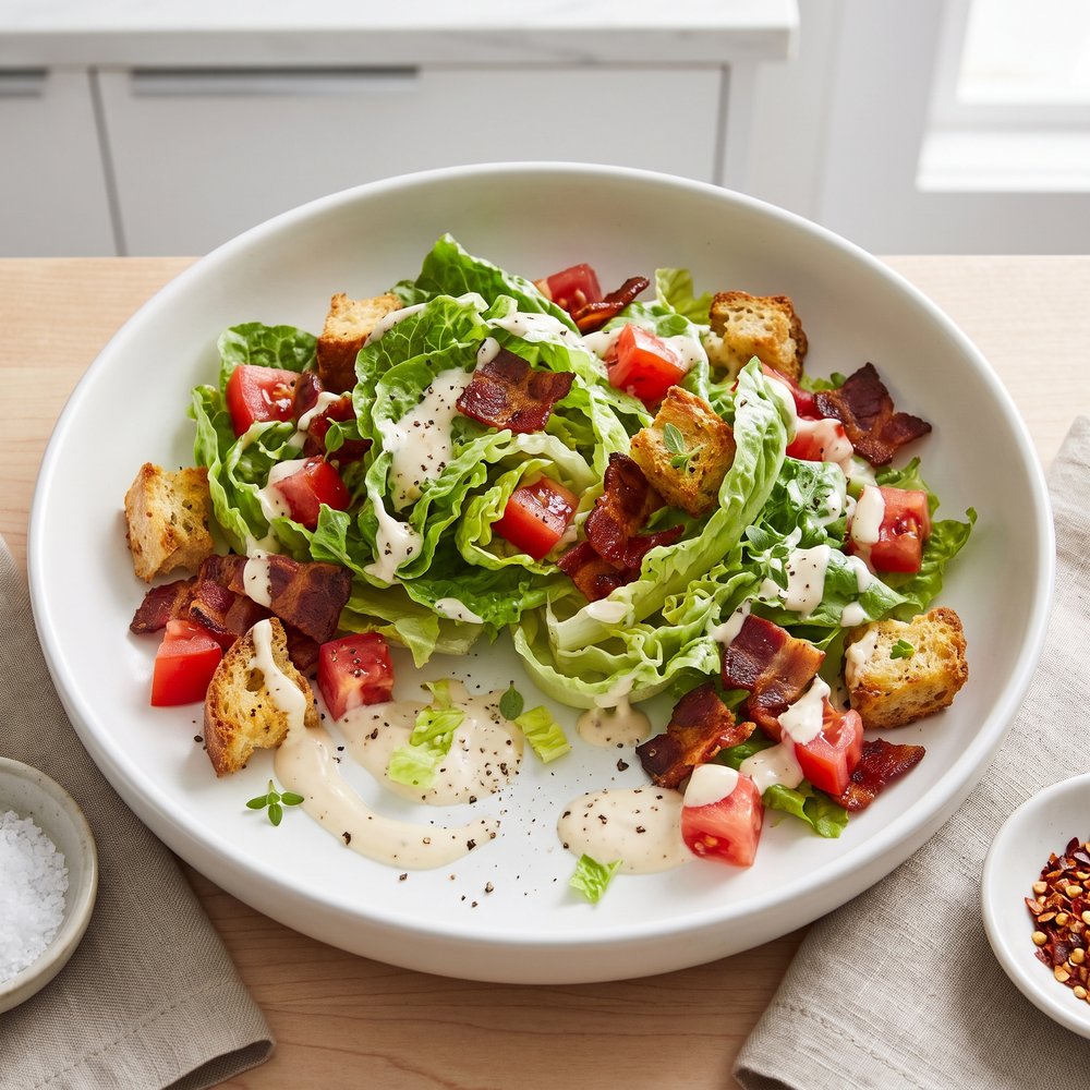 Bacon, Lettuce, and Tomato Chopped Salad
