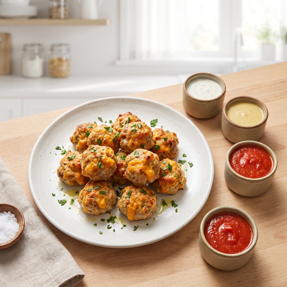 3-Ingredient Sausage Balls
