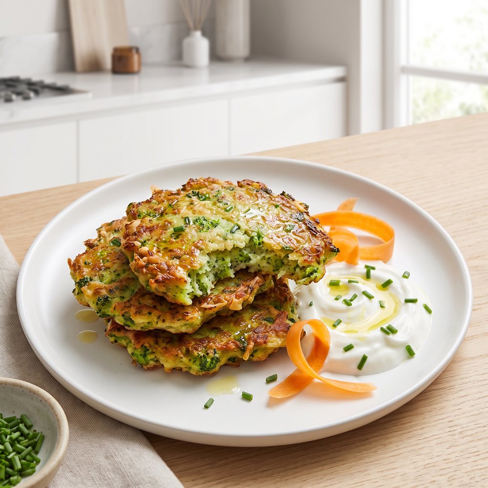 Grain-Free Broccoli Fritters