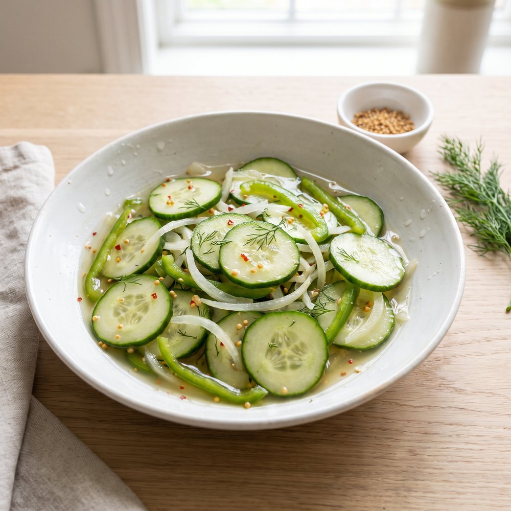Homemade Refrigerator Pickles