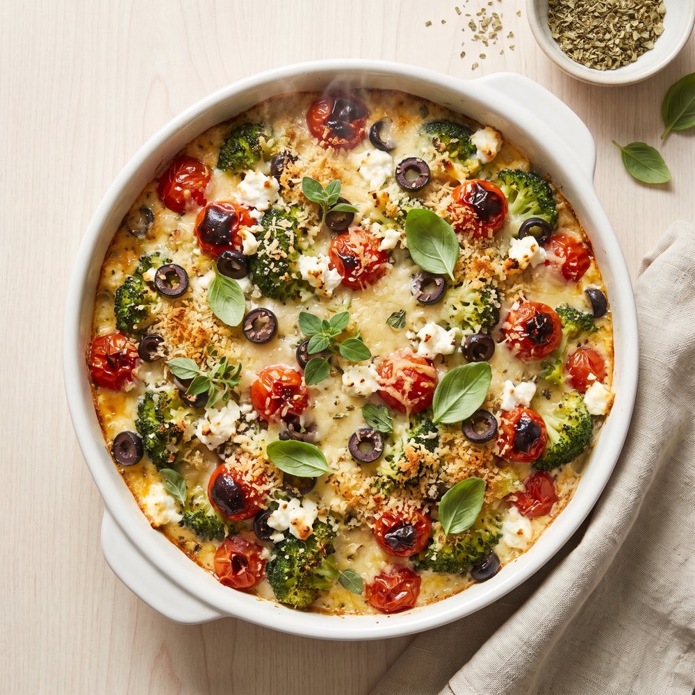 Broccoli and Tomato Bake