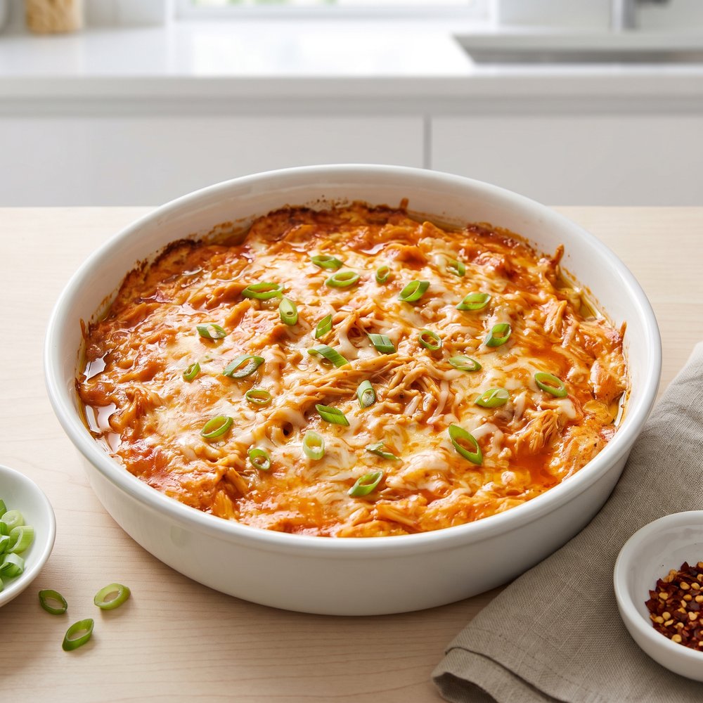 Creamy Buffalo Chicken Party Dip