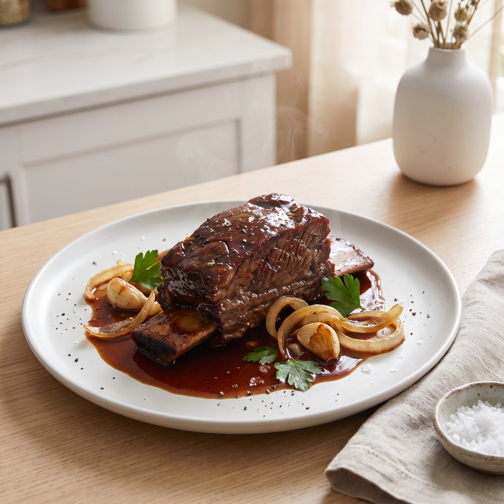 Stout-Braised Beef Short Ribs