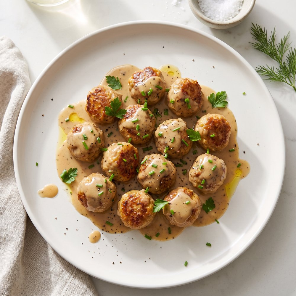 Bjarne's Nordic Meatballs in Creamy Gravy