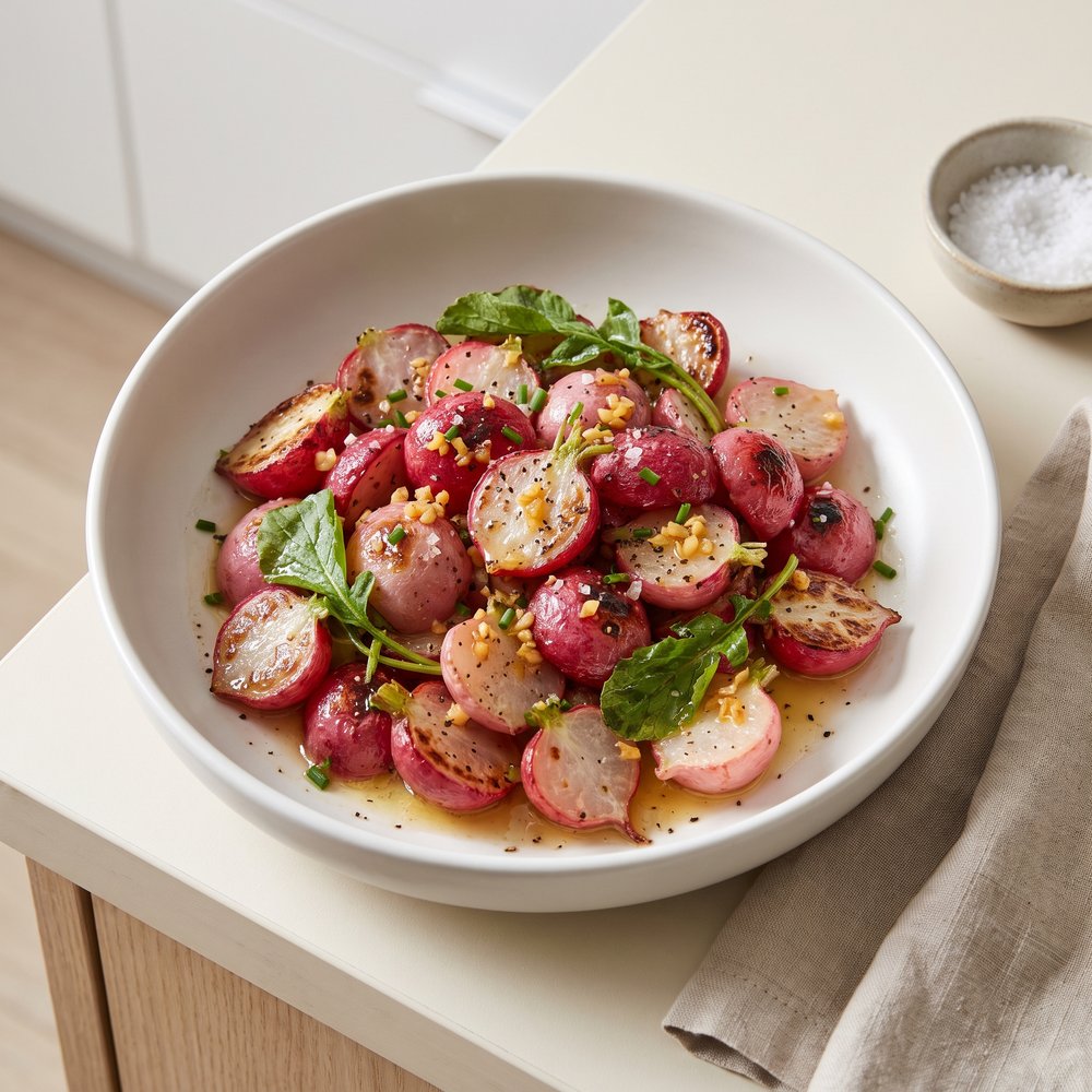 Grilled Radishes