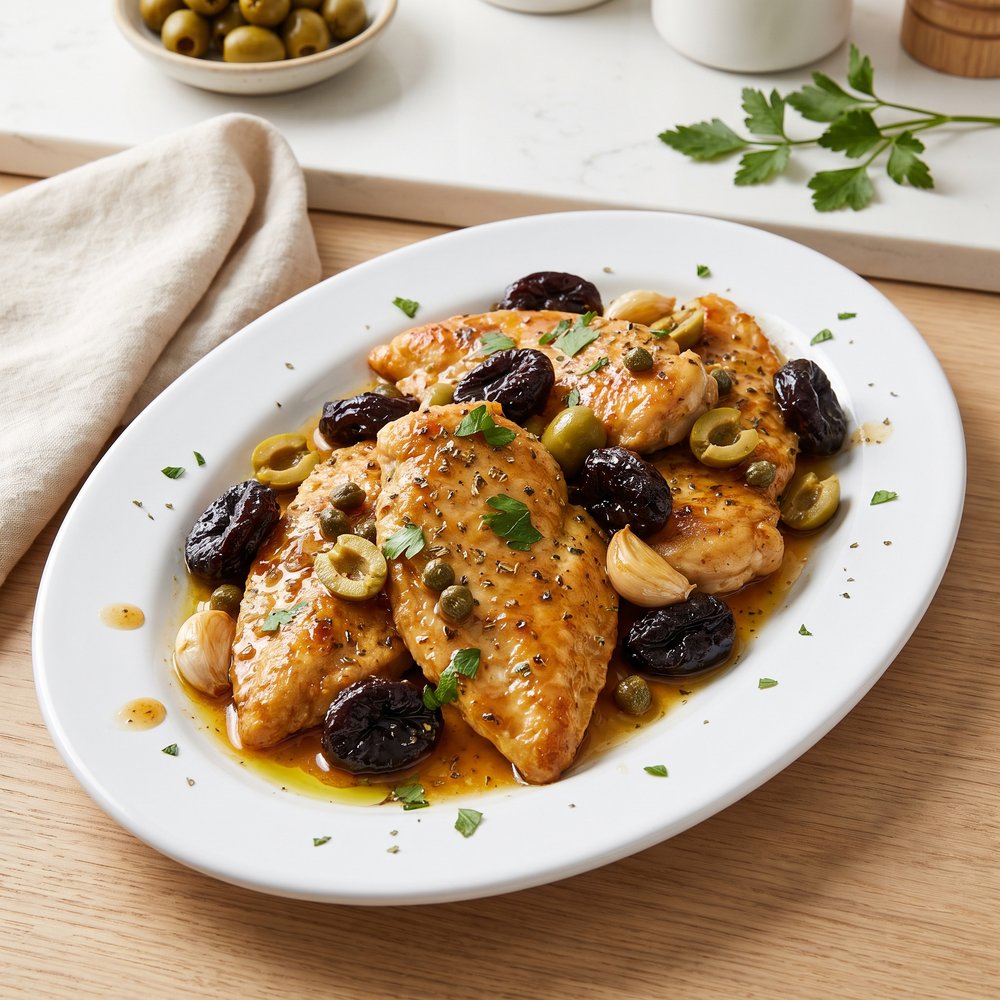 Weeknight Chicken Marbella