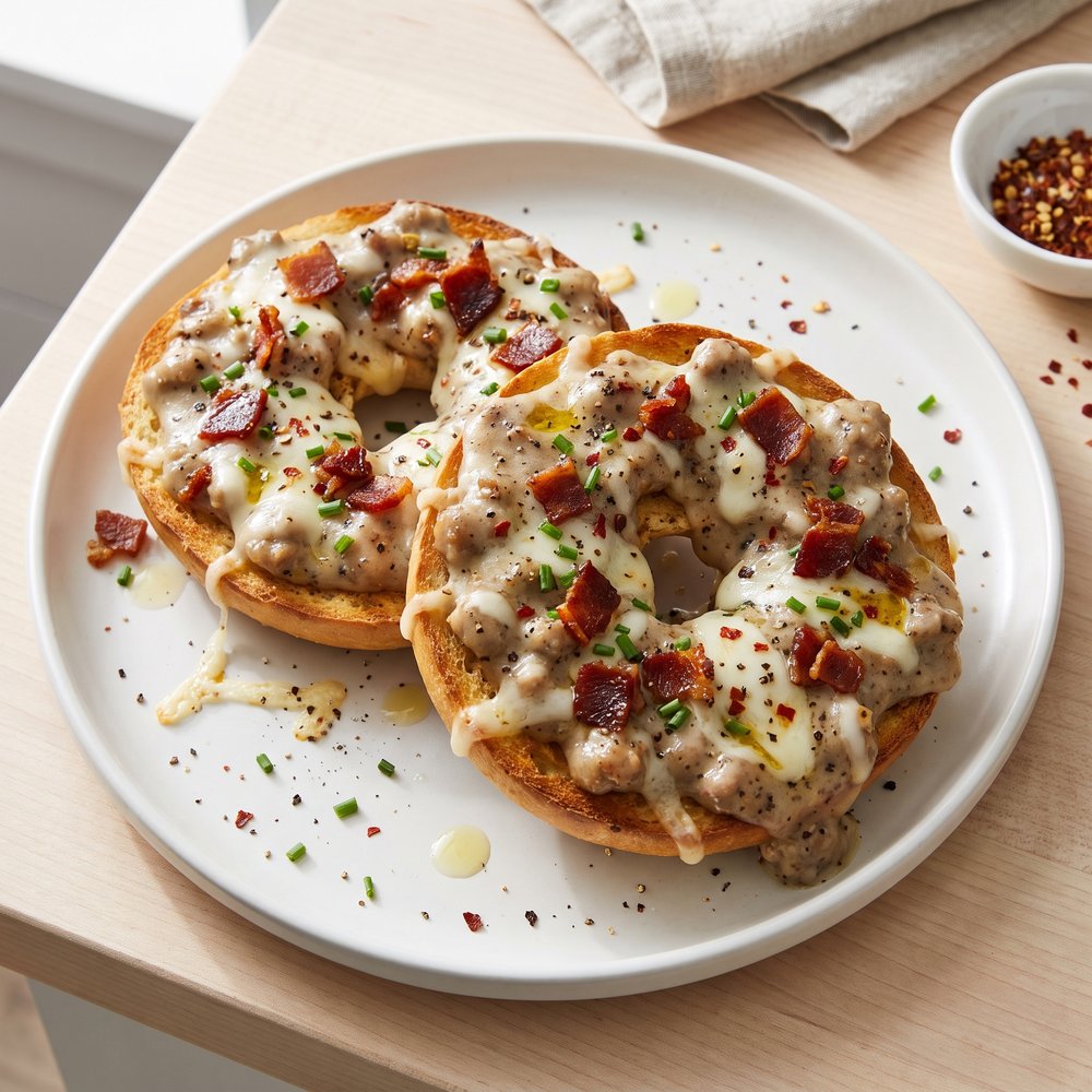 Easy Breakfast Pizzas