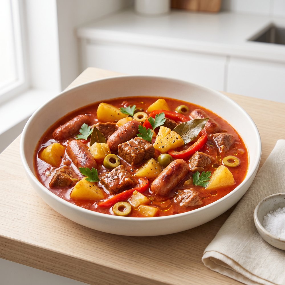Caldereta (Filipino Beef Stew)