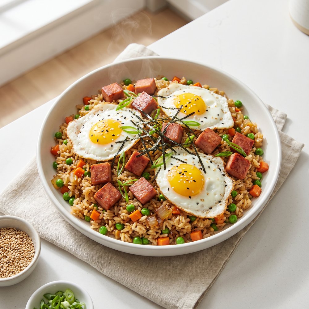 Luncheon Meat Fried Rice