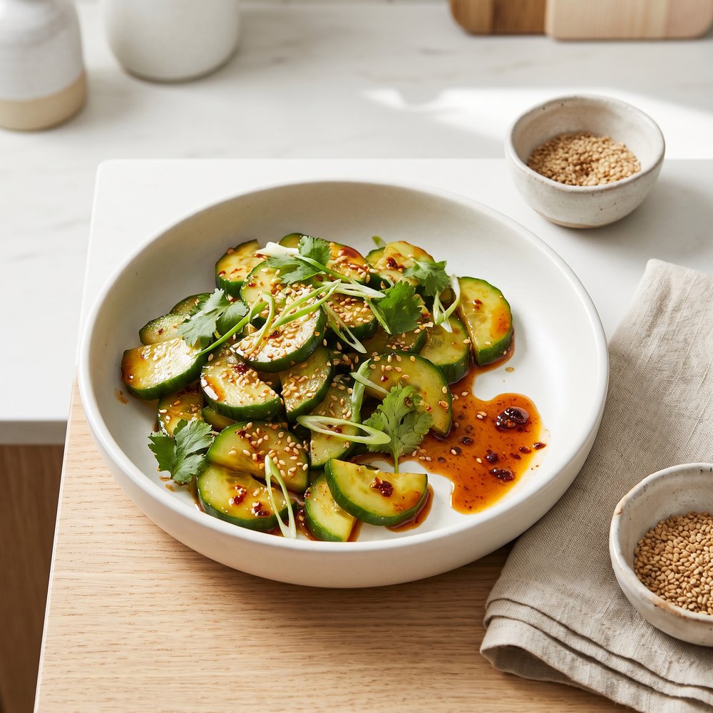 Korean-Style Cucumber Salad