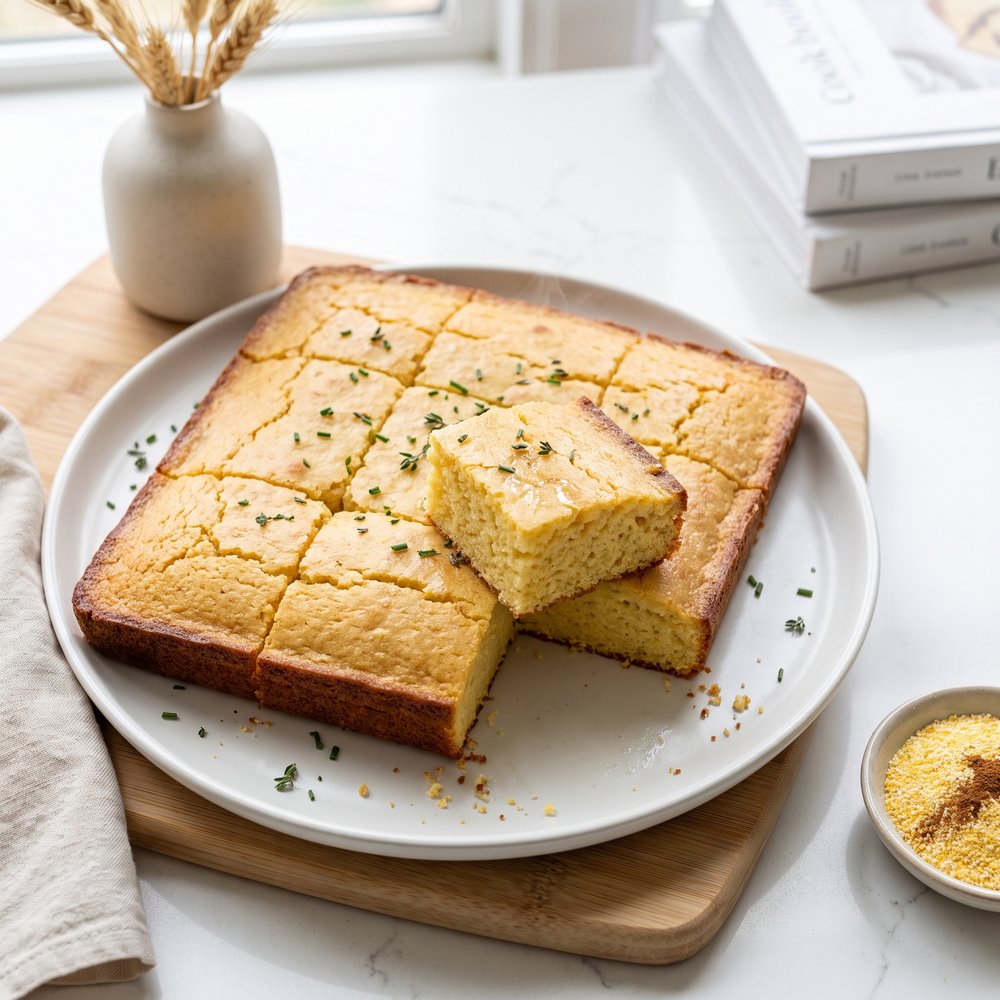 Cornbread with Applesauce