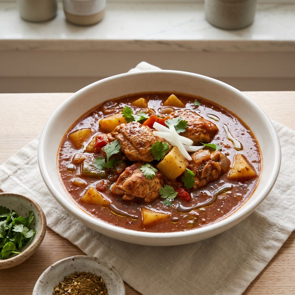 Puerto Rican-Style Chicken Stew (Pollo Guisado)