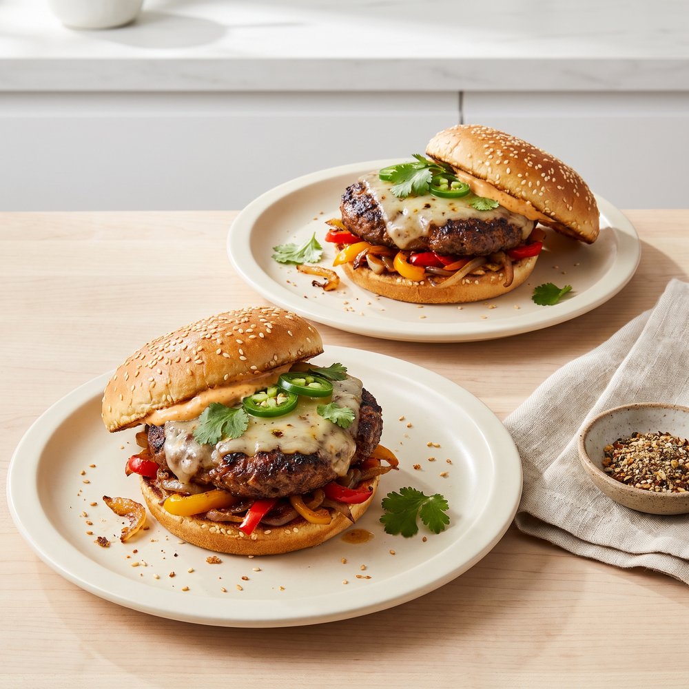 Southwestern Sizzle Burgers