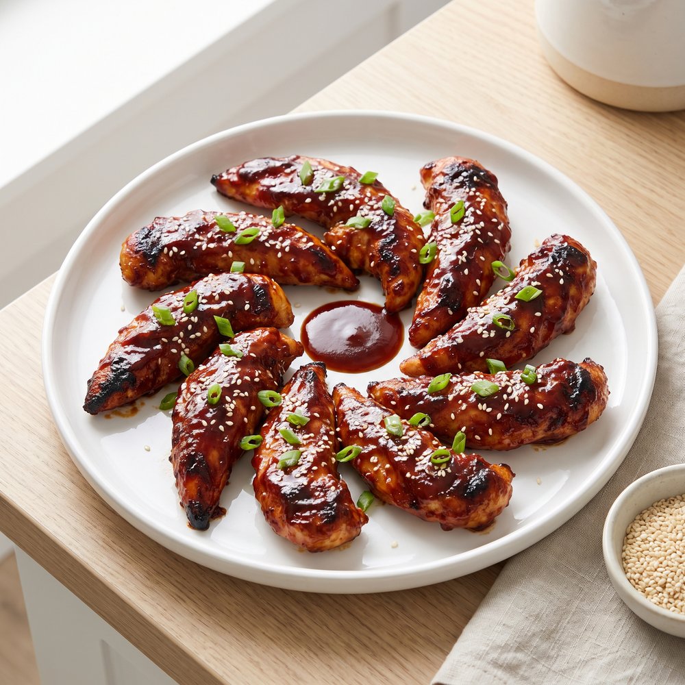 Baked BBQ Chicken Tenders