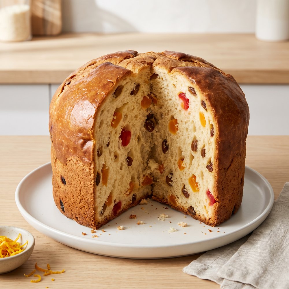 Panettone in the Bread Machine