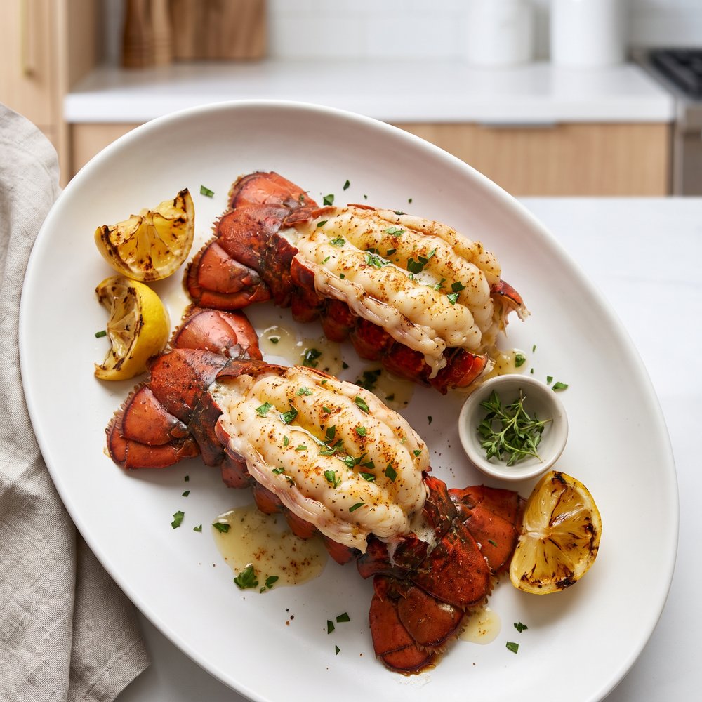 Quick and Easy Grilled Lobster Tails