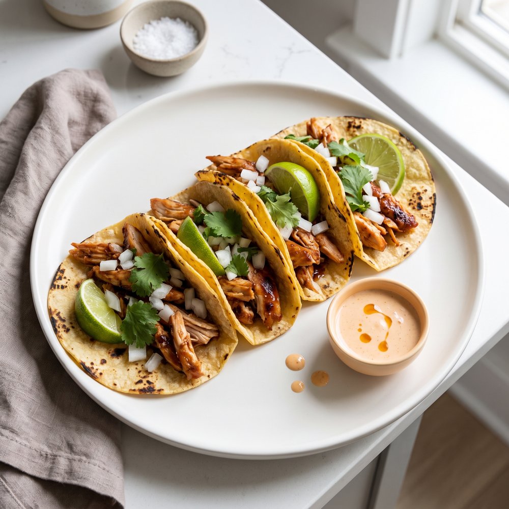 Chipotle-Citrus Marinated Chicken Tacos