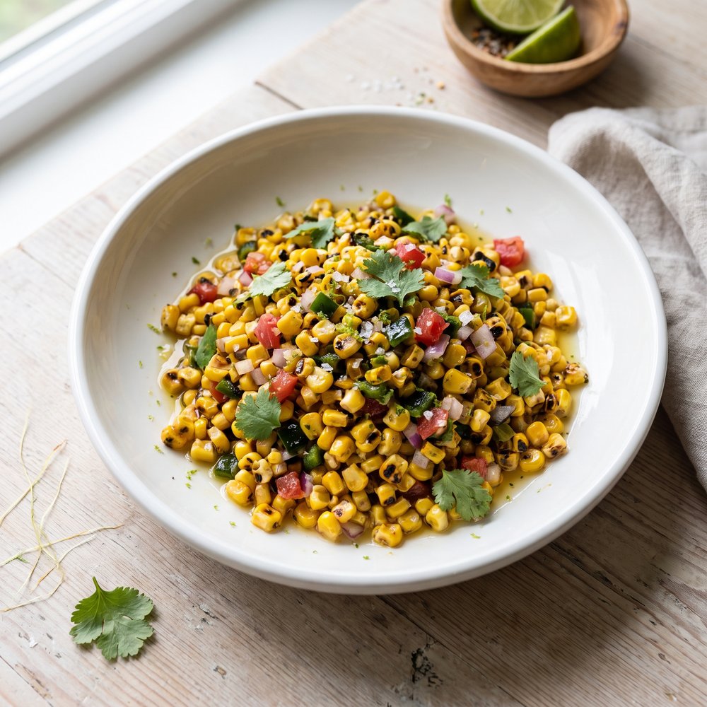 Smoky Jalapeño Corn Salsa