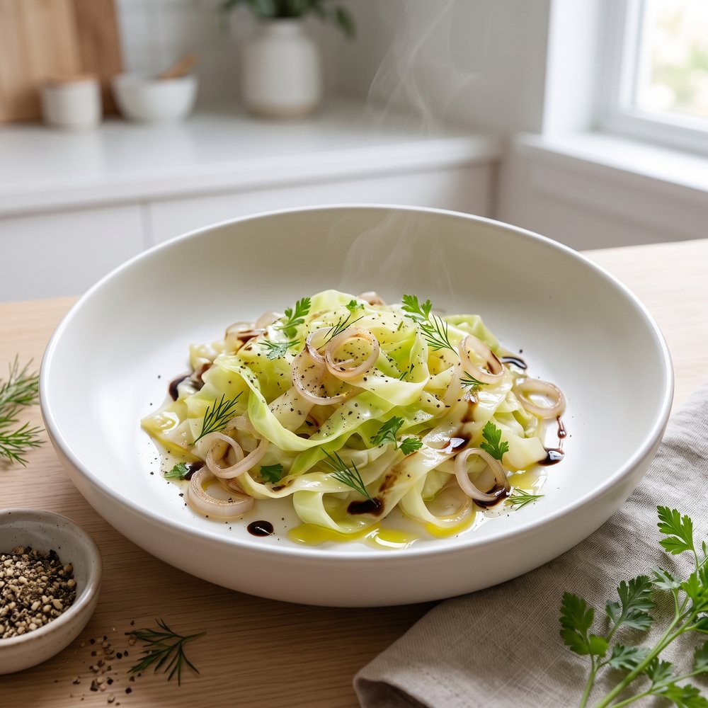 Simple Sautéed Pointed Cabbage