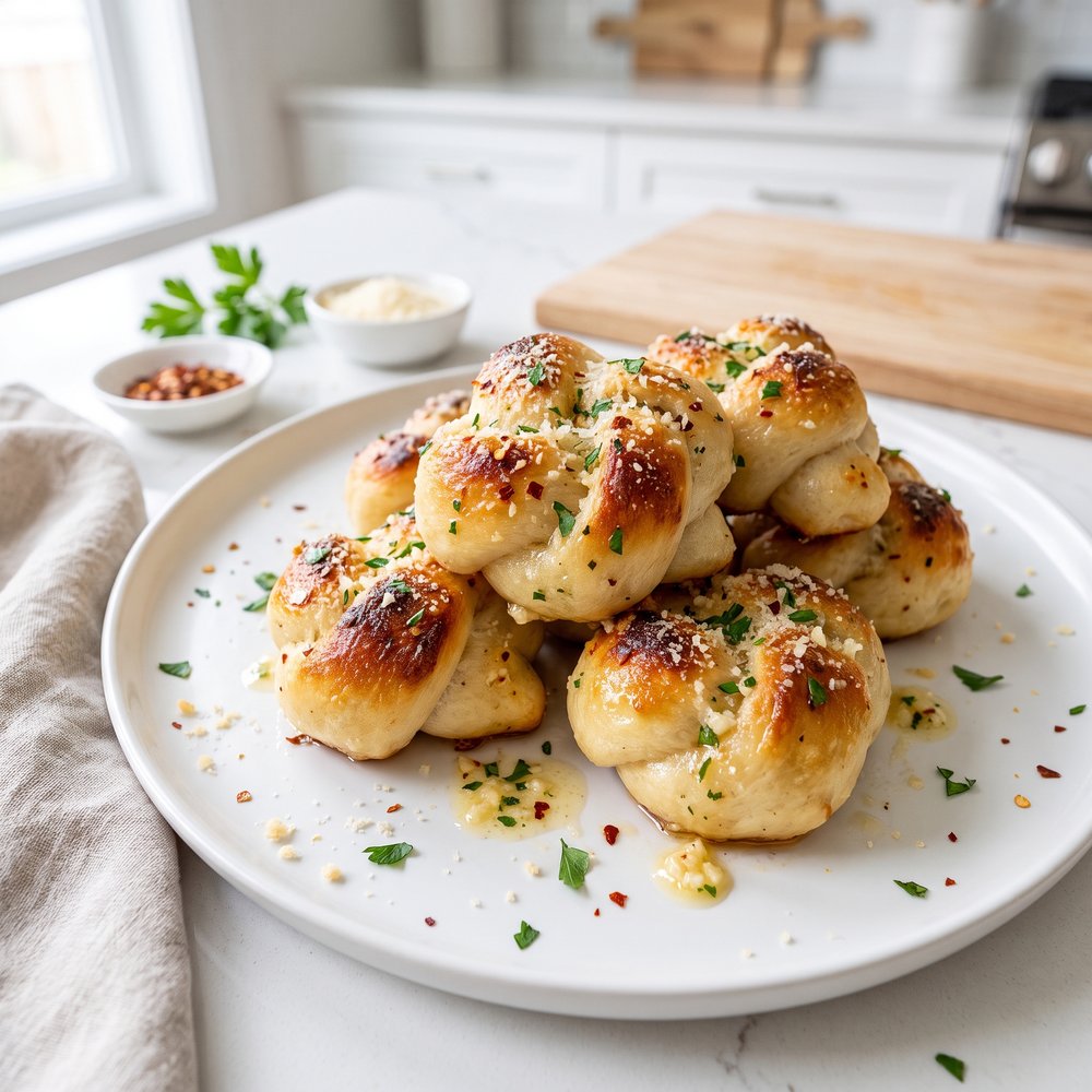 Jimmbo's Parmesan-Garlic Knots