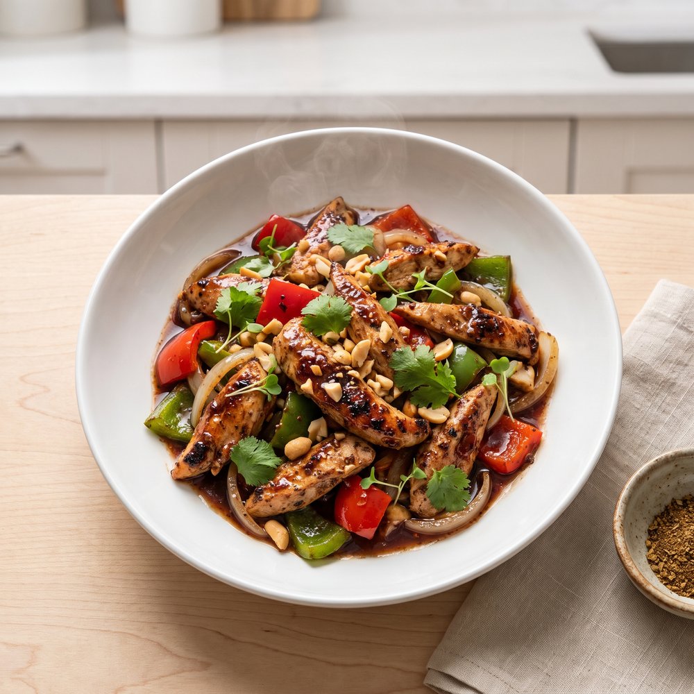 Island-Style Jerk Chicken Stir-Fry
