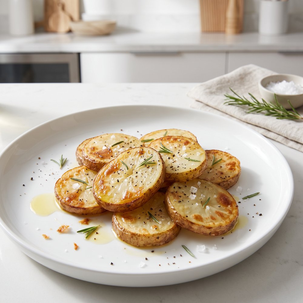 Cast-Iron Roasted Potato Halves