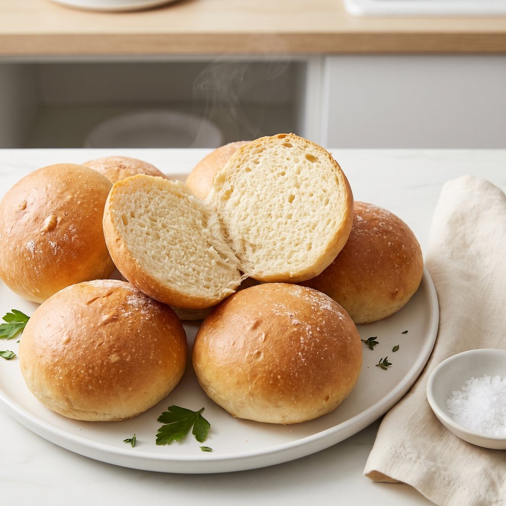 Homemade Burger Rolls