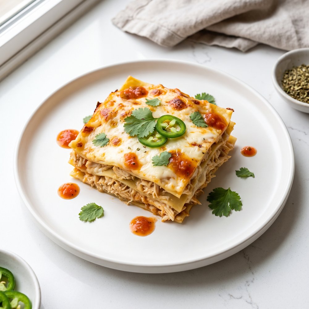 Chicken Taco Lasagna