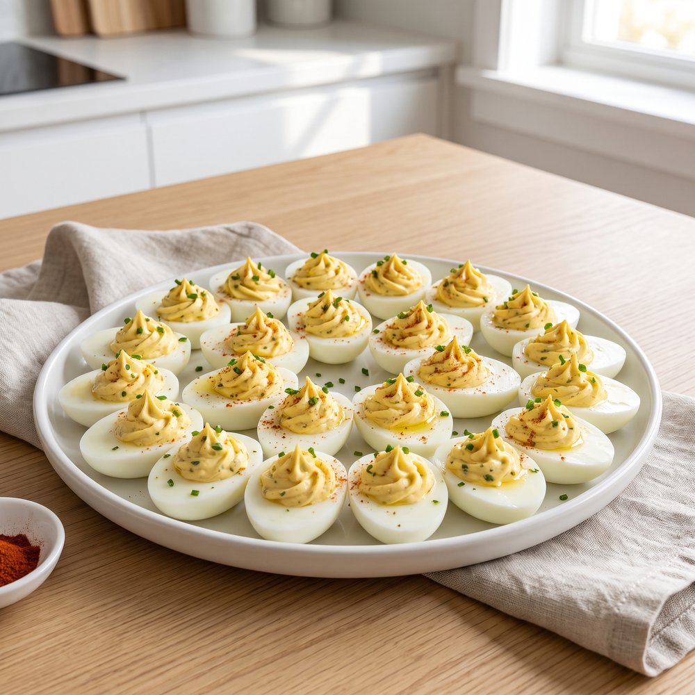 Ranch-Inspired Deviled Eggs