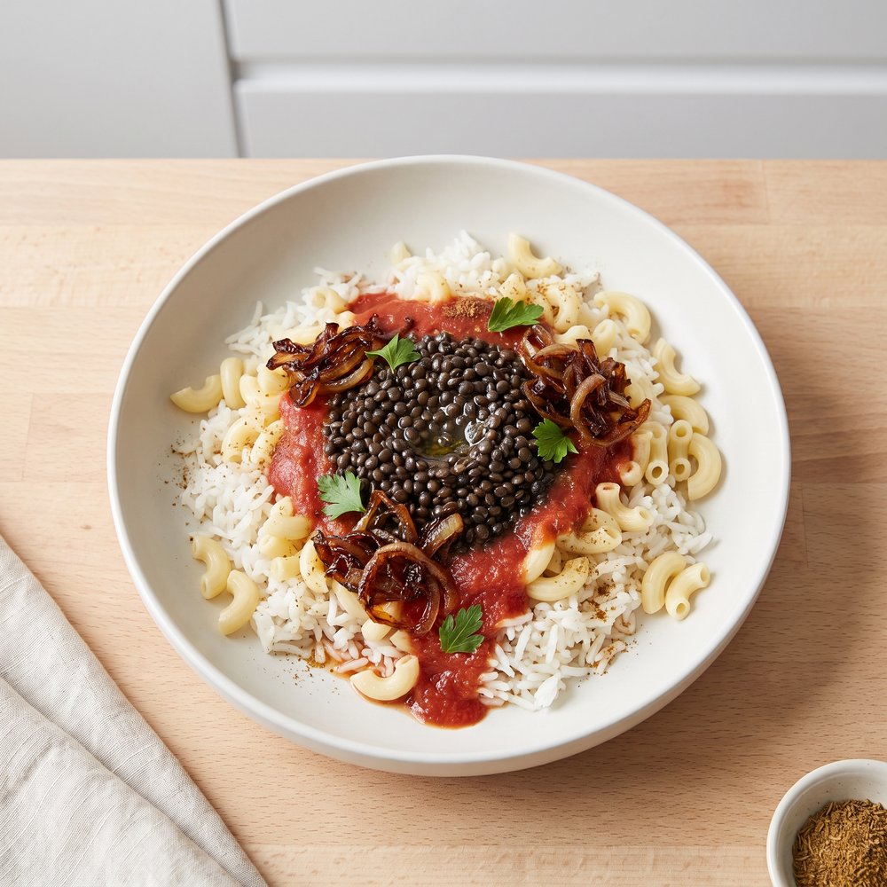 Classic Egyptian Koshari
