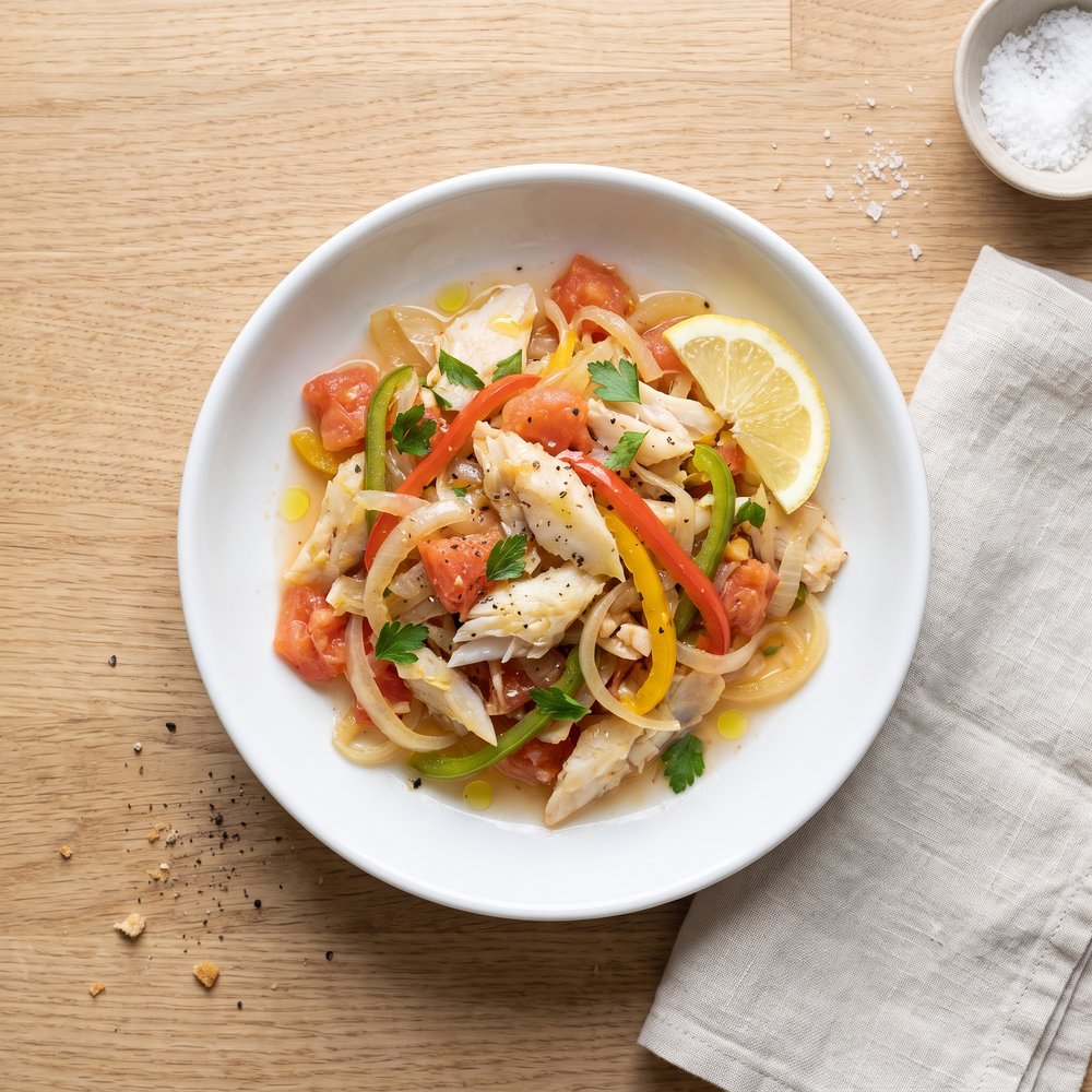 Trinidad-Style Saltfish Buljol