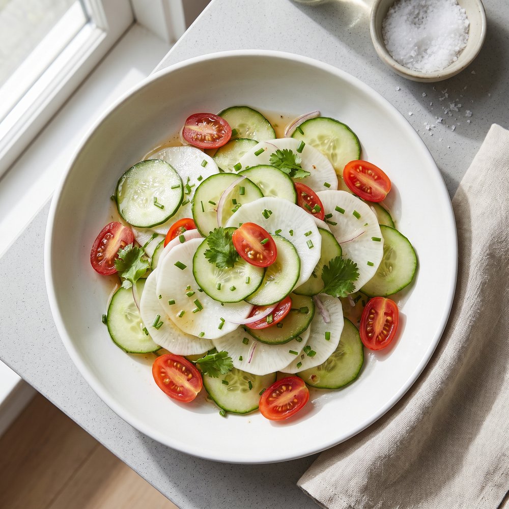 Pacific Rim–Style Cucumber Salad