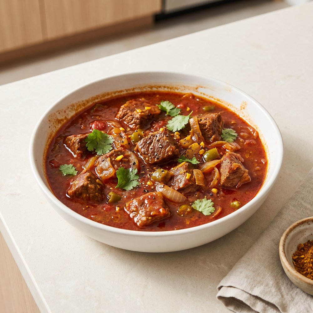 Slow-Cooker Spiced Beef Curry Stew