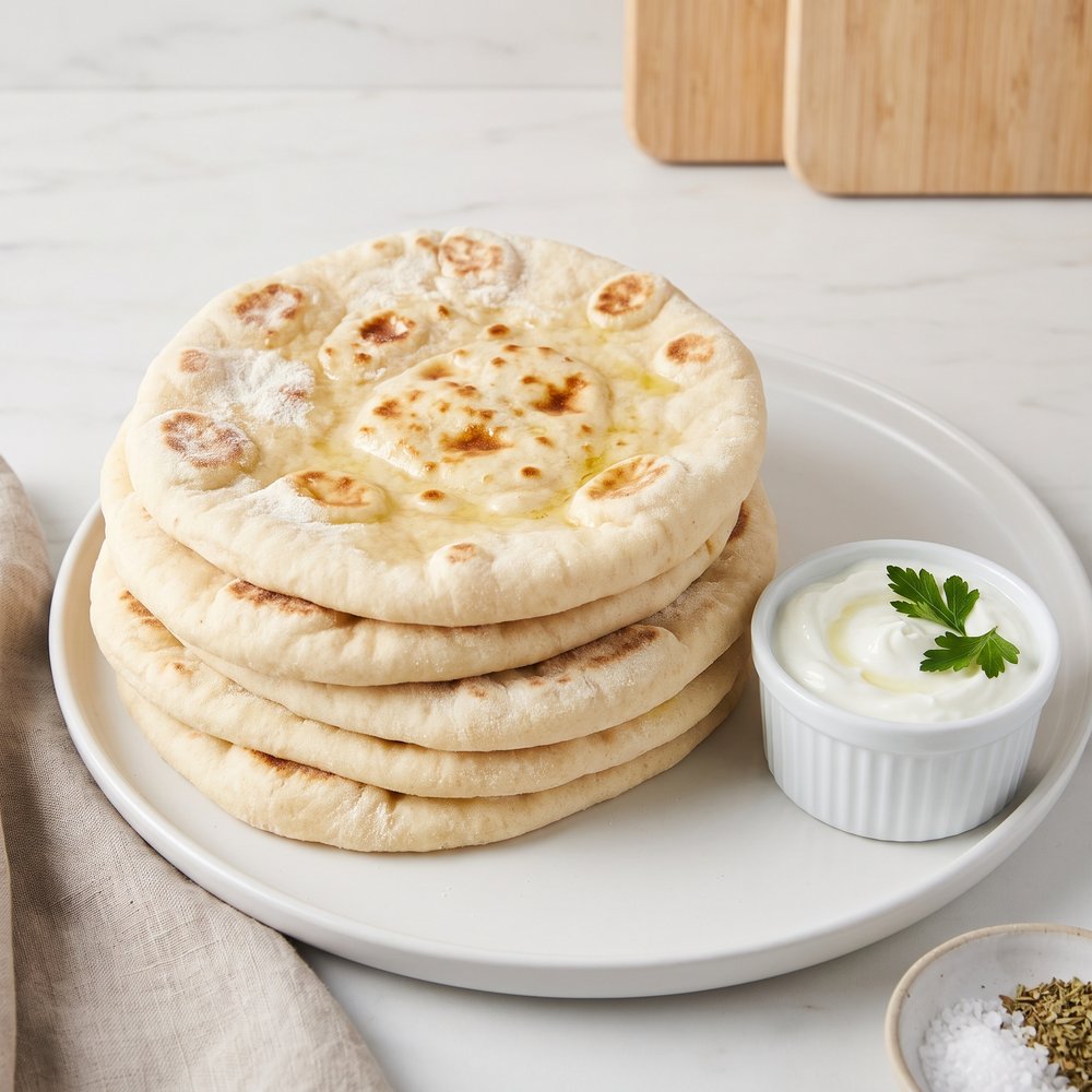 Bazlama – Turkish Yogurt Flatbread