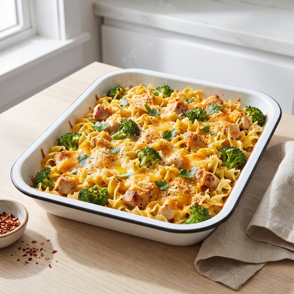 Silver's Savory Chicken and Broccoli Casserole