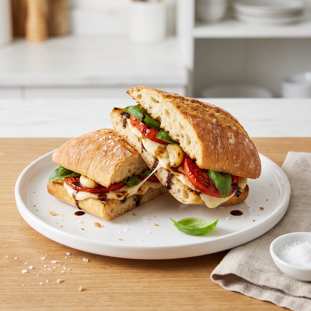 Toasted Caprese Sandwich