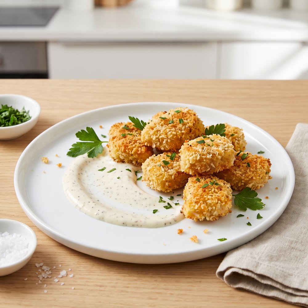 Quick and Simple Baked Chicken Nuggets