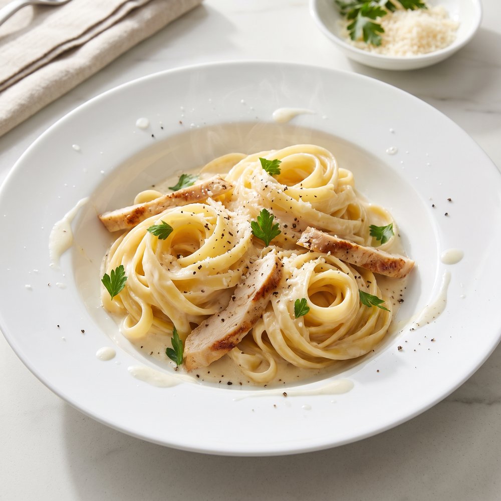 Quick One-Pot Chicken Alfredo