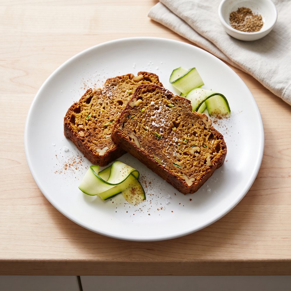 Spiced Pumpkin and Zucchini Loaf