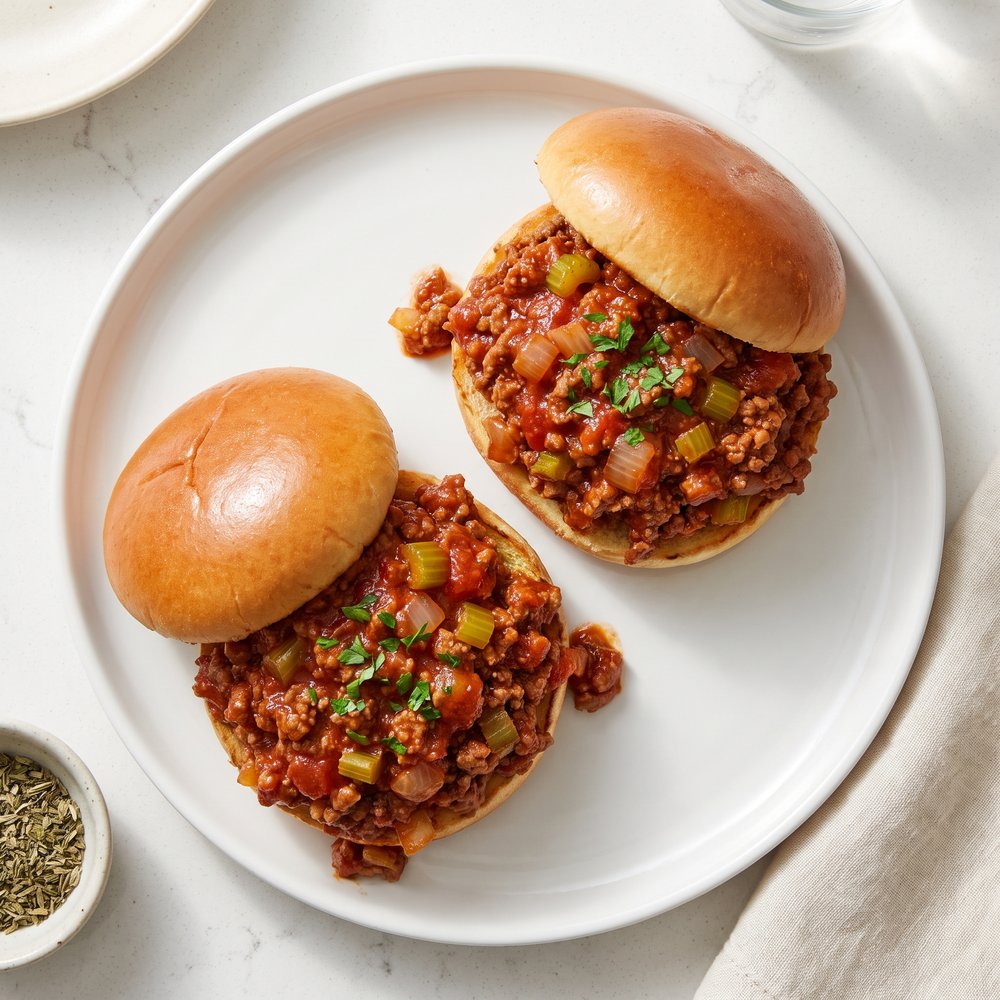Tidy Sloppy Joe Sandwiches