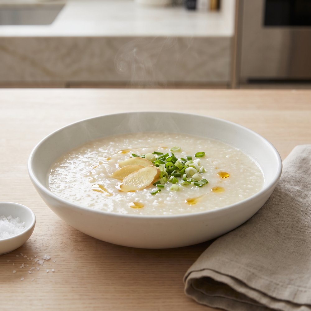 Classic Congee (Chinese Rice Porridge)