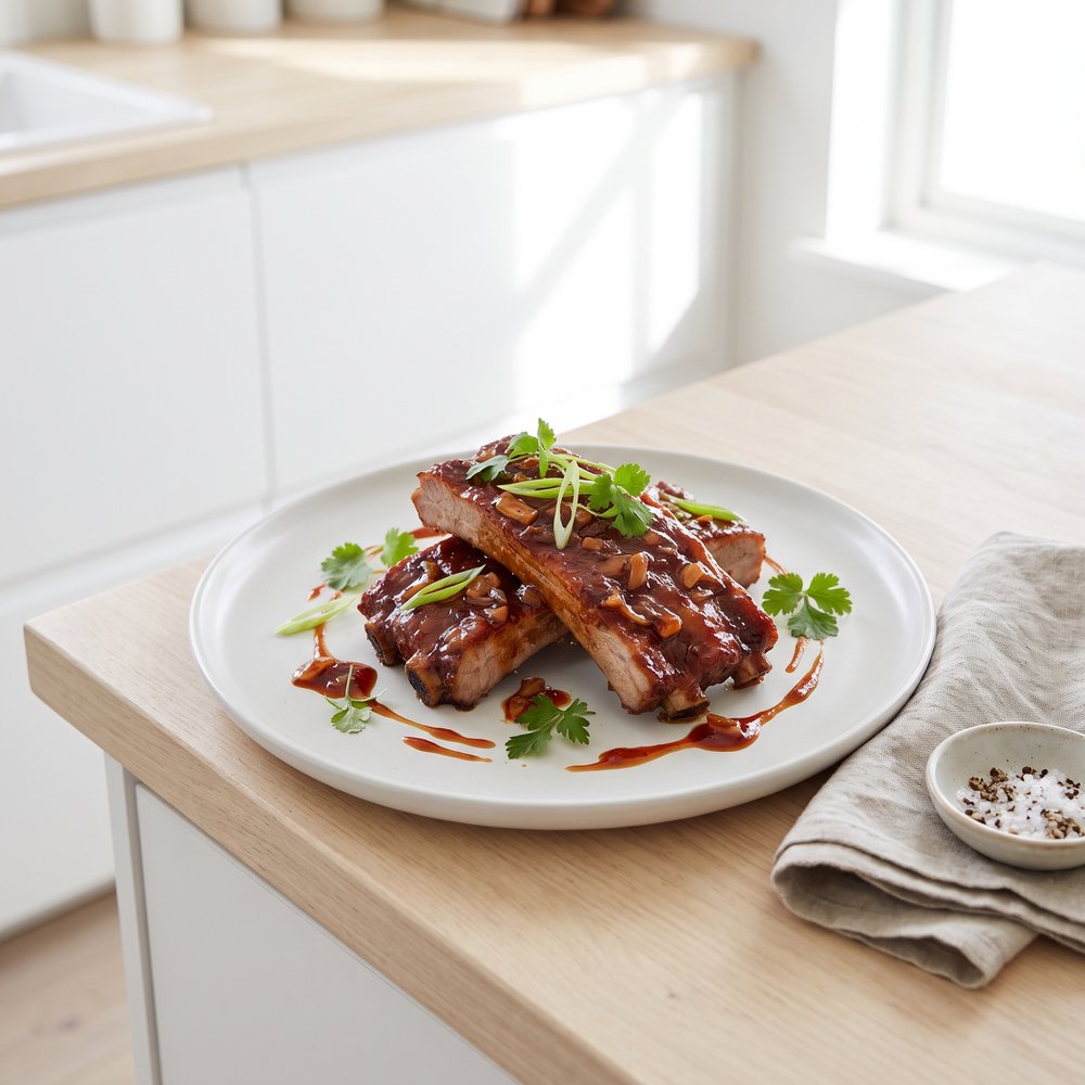 Slow Cooker Spare Ribs