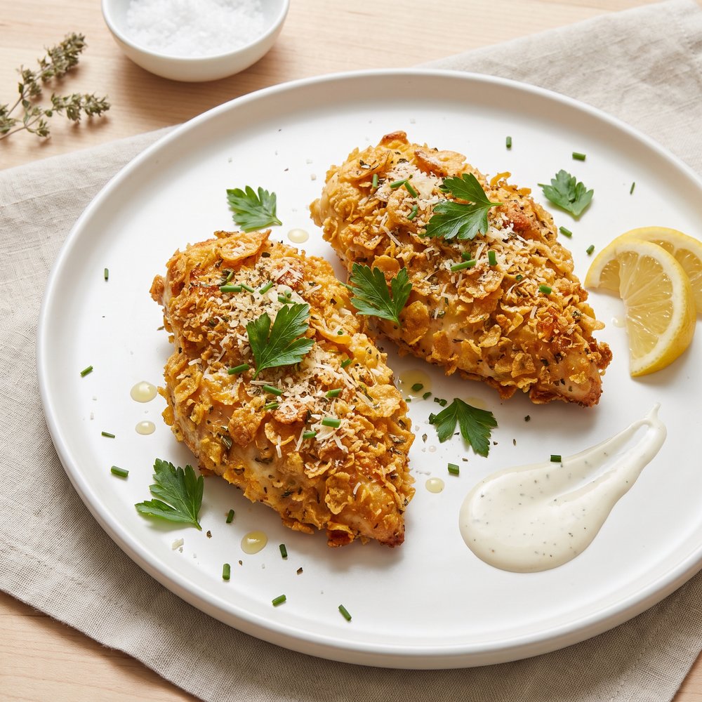 Breaded Parmesan Ranch Chicken