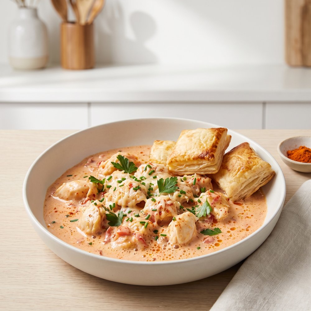 Sherried Crab Newburg