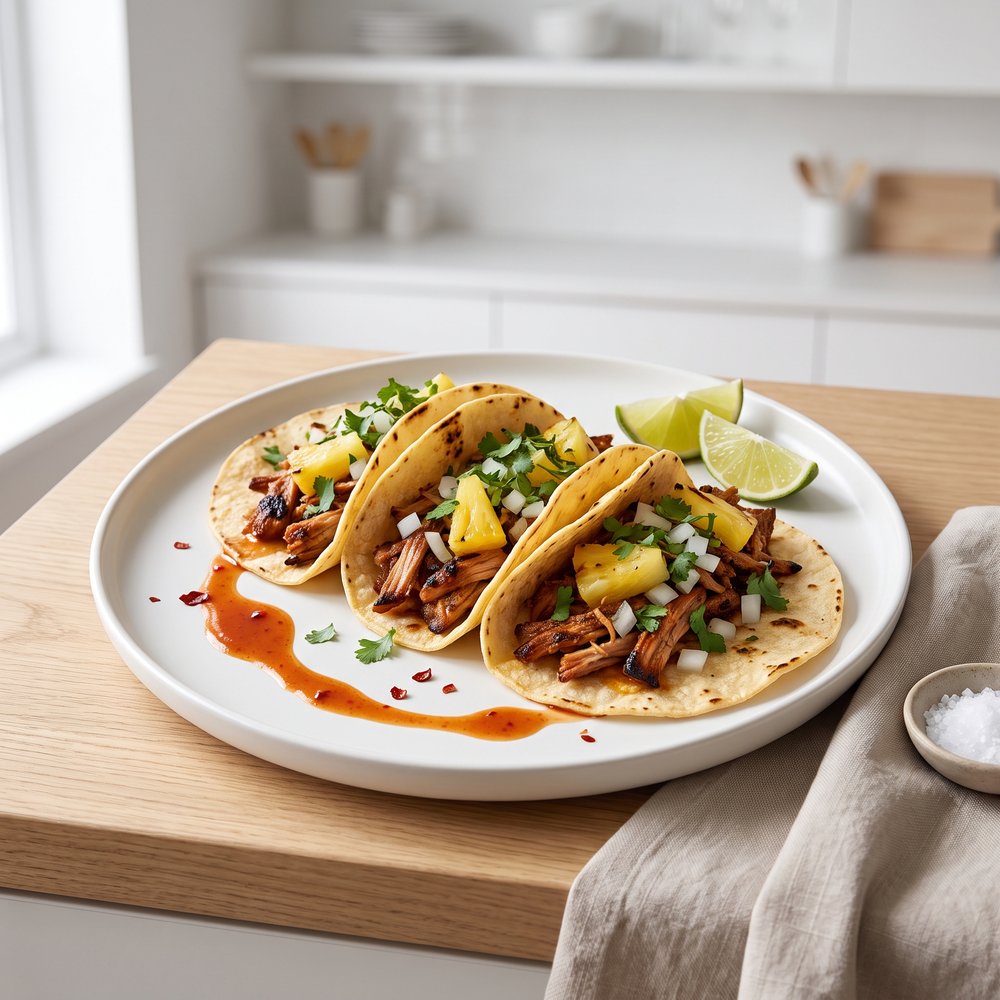 Pineapple Pork Tacos al Pastor