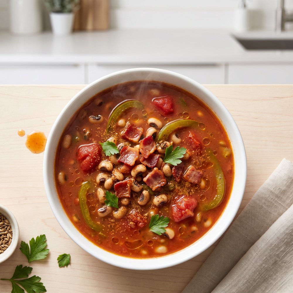 Good-Luck Black-Eyed Pea Soup